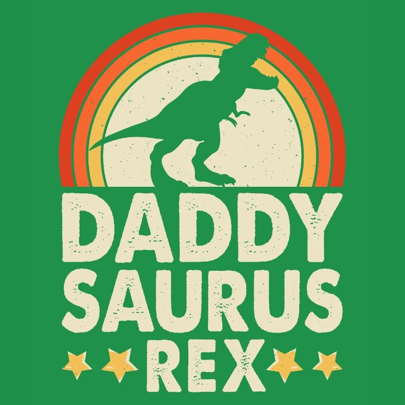 Daddy Saurus Rex Papa Vater Vatertag