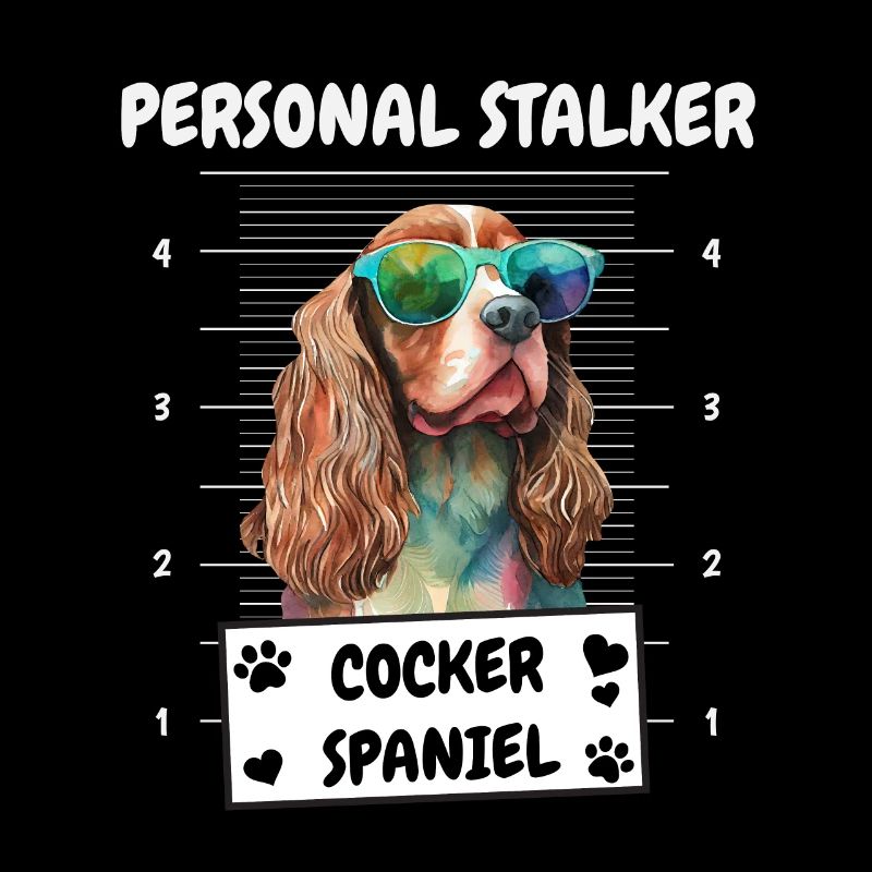 Petit Stalker Drôle Cocker Épagneul