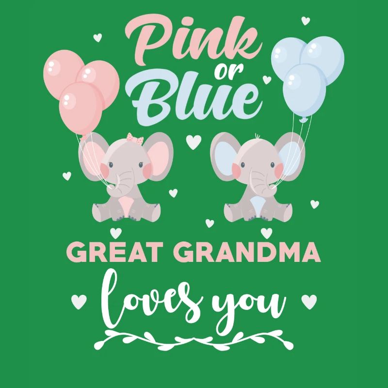 Rosa Oder Blauer Urgroßmutter Elefant