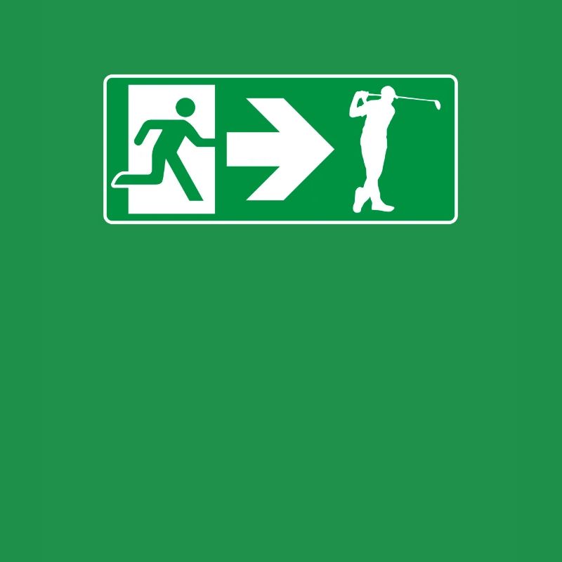Emergency Exit Golf Golfers