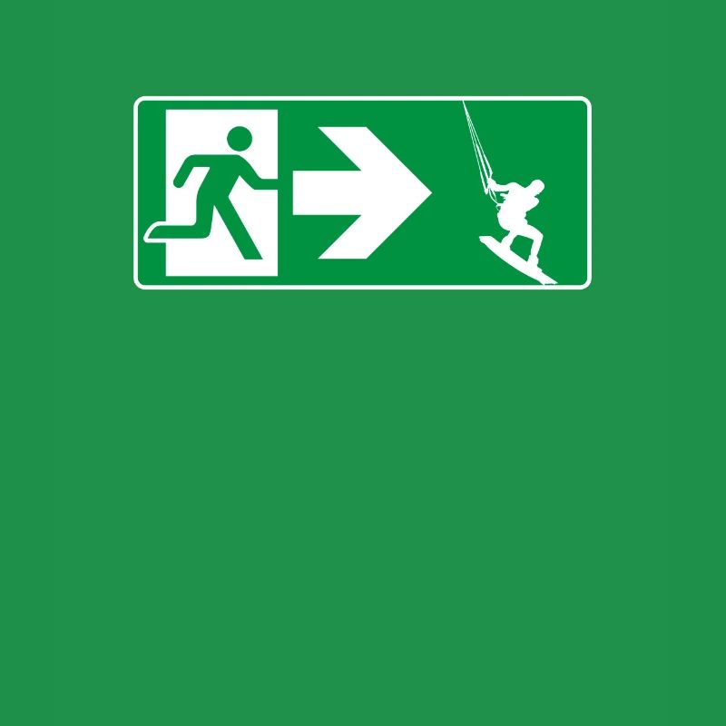 Emergency Exit Kitesurfing Kitesurfer