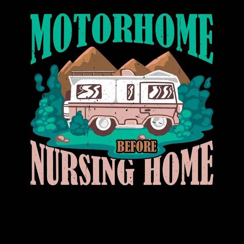 Camping-car avant maison de retraite 3