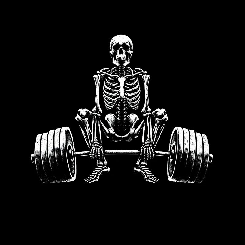 Bodybuilder Deadlifter Deadlift Workout Training