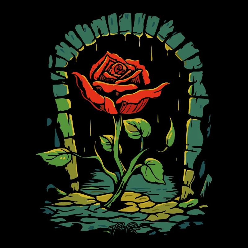 A Dungeon Roses Flower
