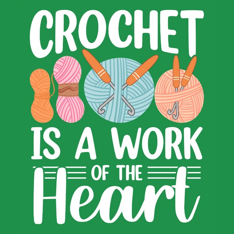 Crochet Lover Funny Loop & Hook Design