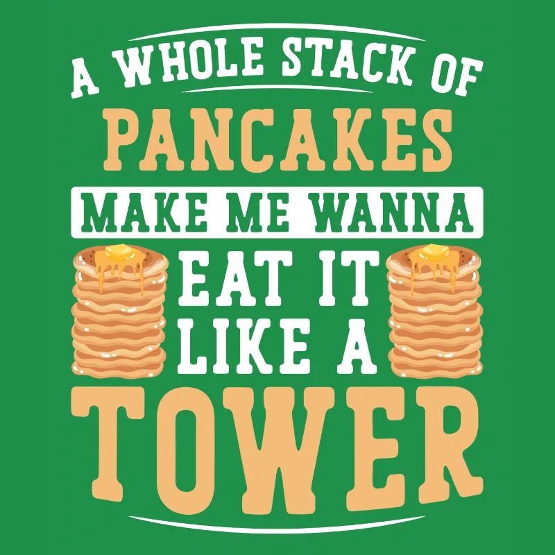Pancake Lover Kids A Whole Stack