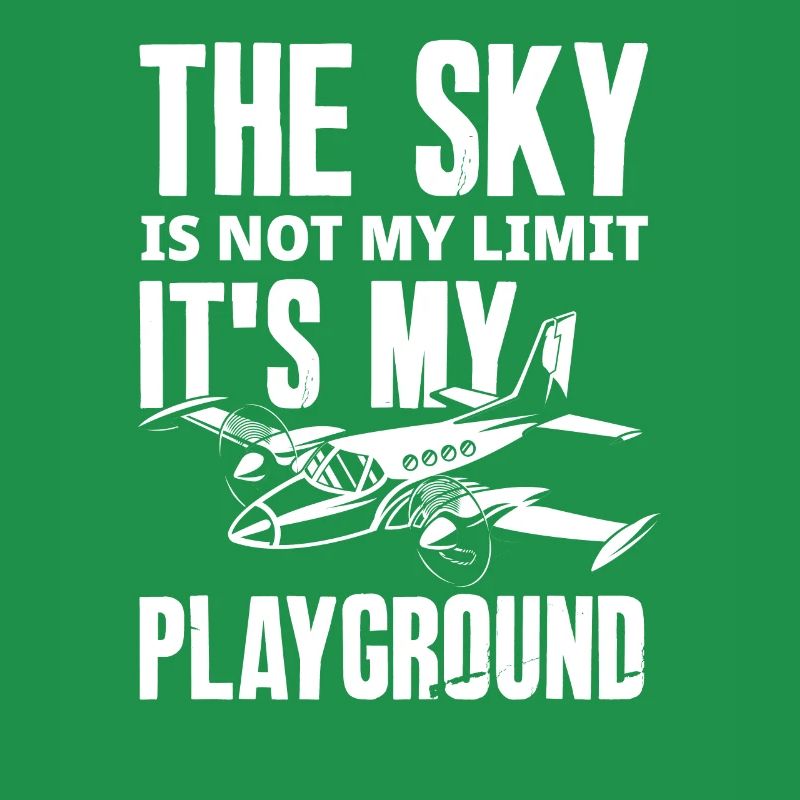 Pilot Beruf Hobbypilot Fliegen Spruch Geschenk
