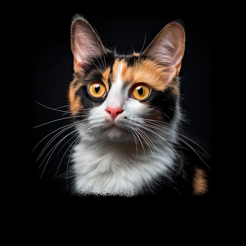 Chat calicot Chat porte-bonheur