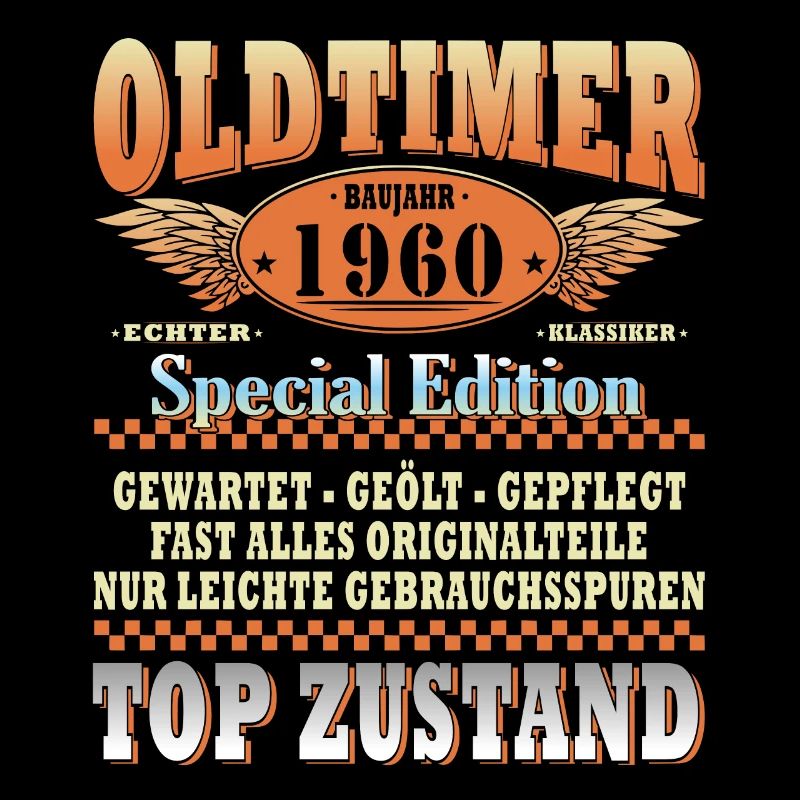 64. GEBURTSTAG OLDTIMER 1960