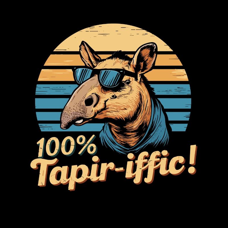 Witziger Tapir Spruch