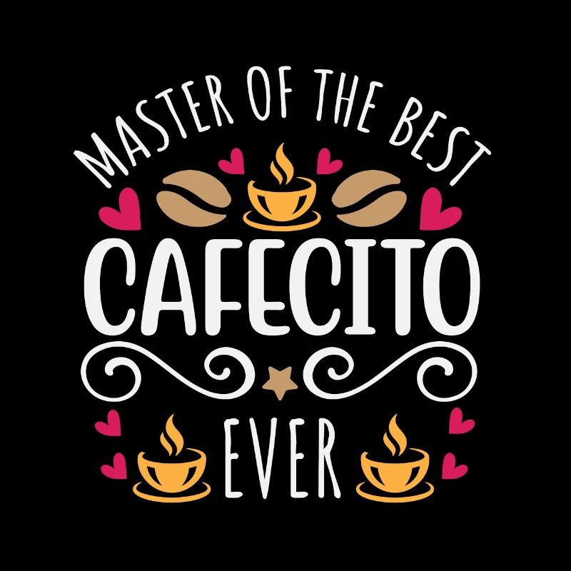 Cafecito Lover Drinking Cafecito Mix Cuban Coffee