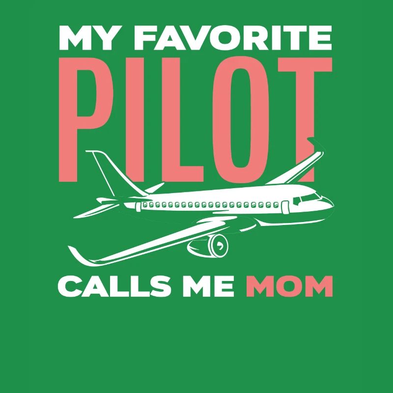 Piloten Mutter Mama Pilot