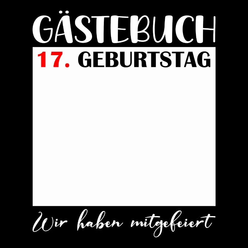 17. Geburtstag Mädchen 17 Jahre Jungen Geschenk