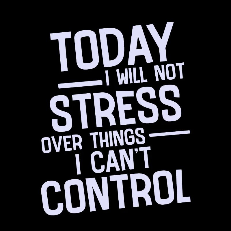 I Will Not Stress Over Things I Can't Control 2