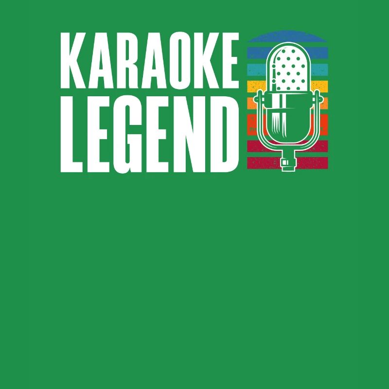 Karaoke Legend Microphone Retro