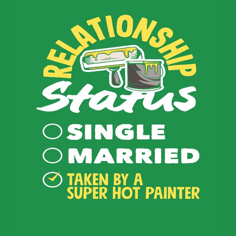 Relationship Status Assigned To Hot Painter
