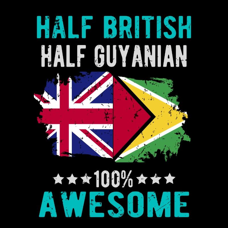 Moitié britannique moitié guyanais