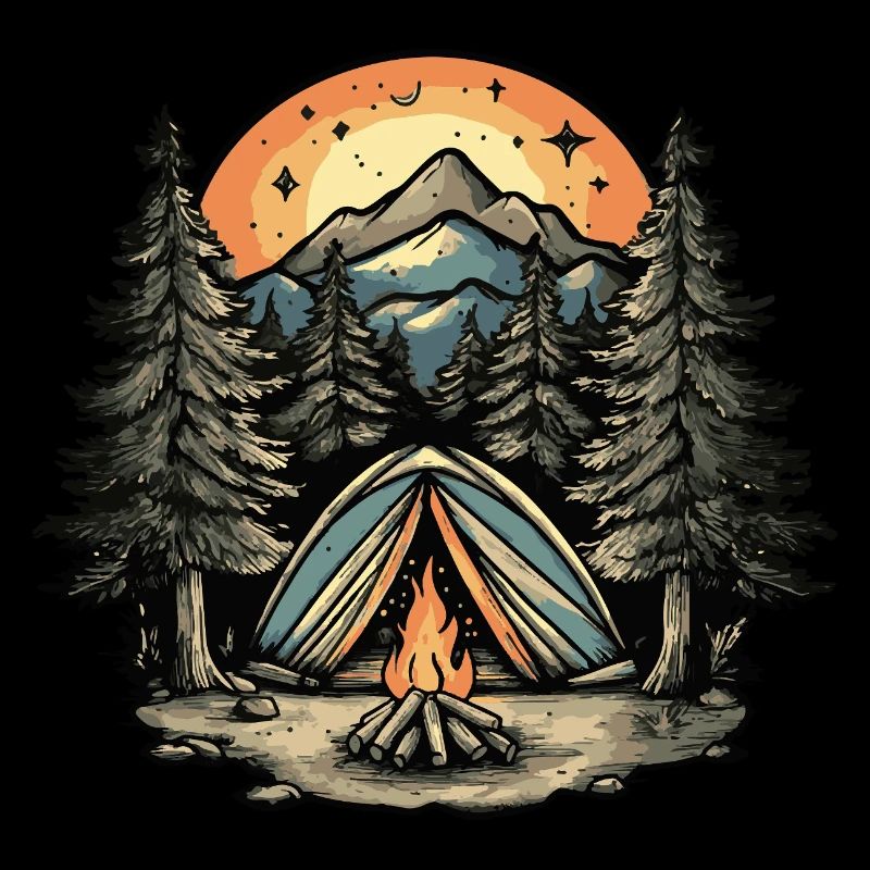 Tente de camping
