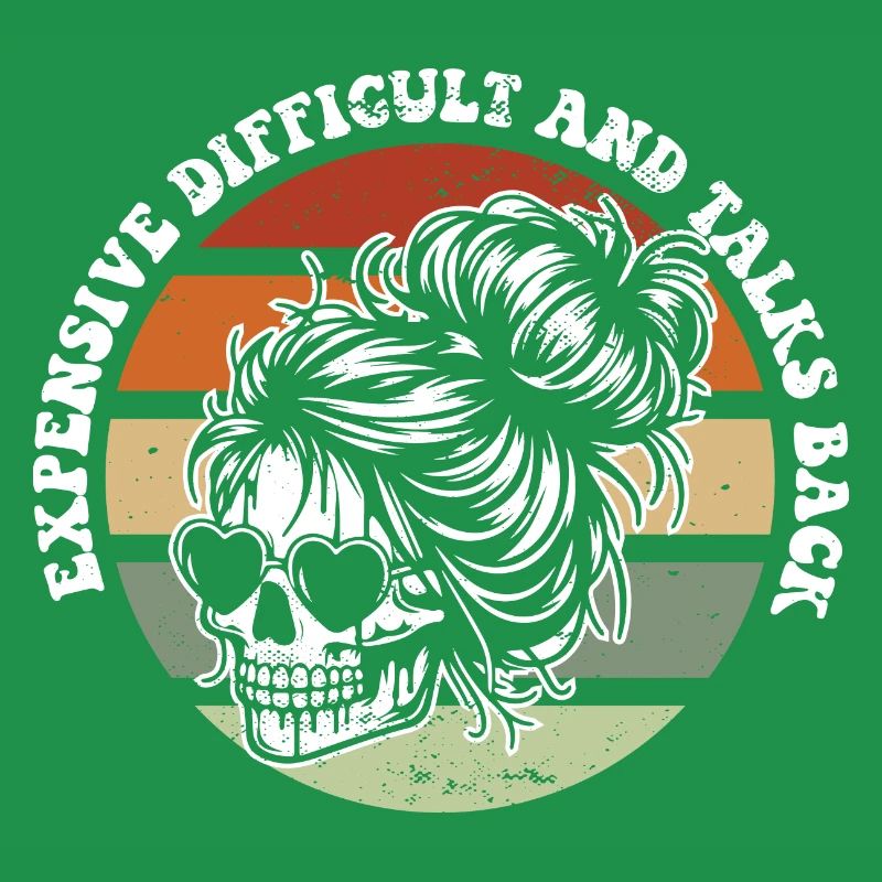 Skeleton Messy Bun Expensive Difficult And Talks