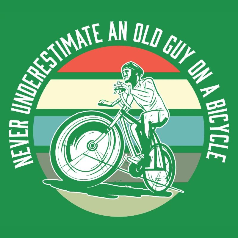 Never Underestimate An Old Guy on a Bicycle