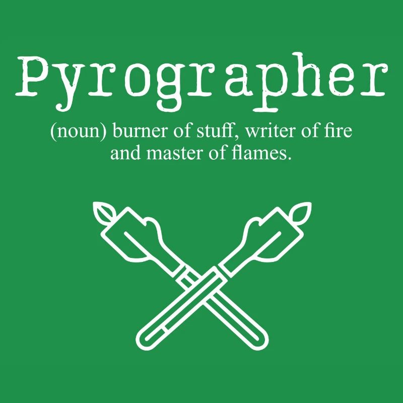 Pyrograph Brenner der Stoffmeisterschaft