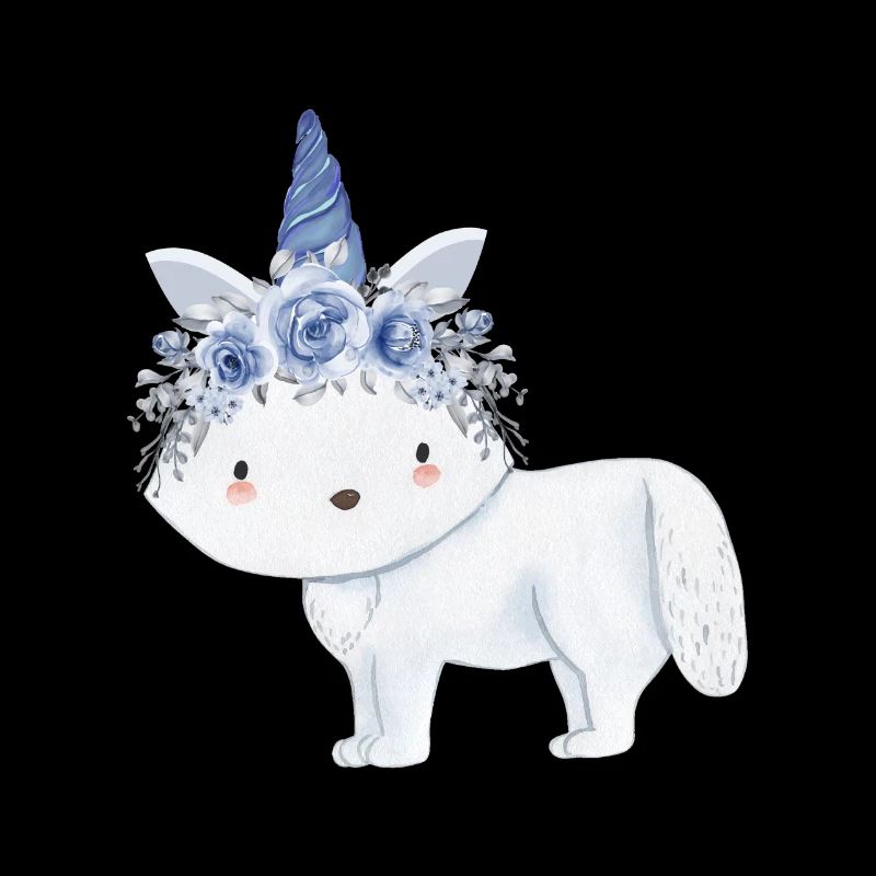 Renard arctique mignon