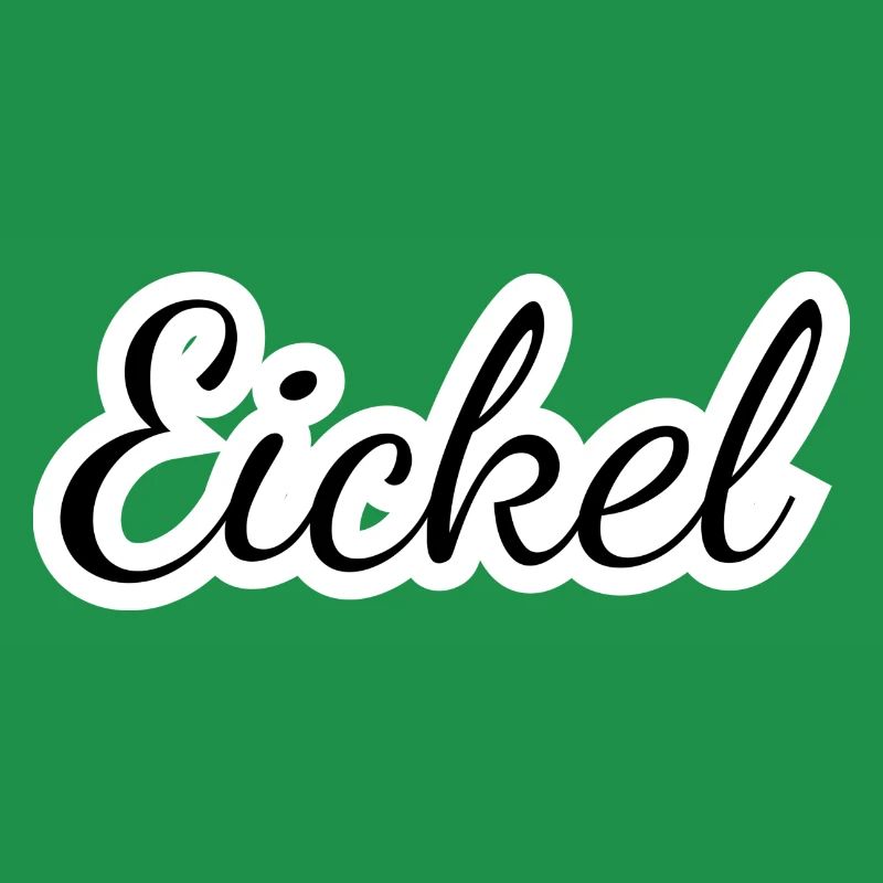 Eickel - Textdesign mit Stadtnamen