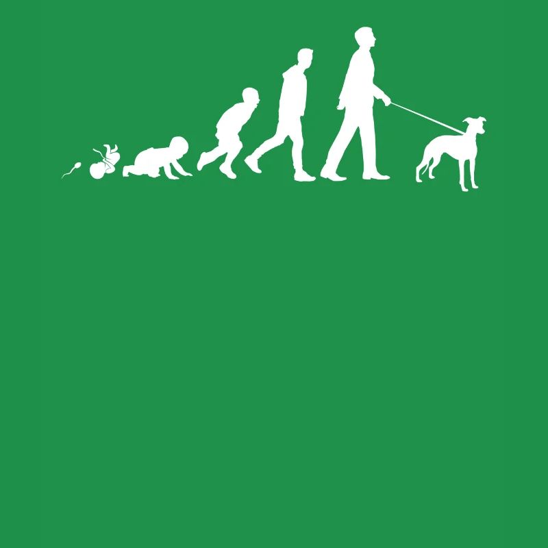 Whippet Geschenke Grow Evolution Mann