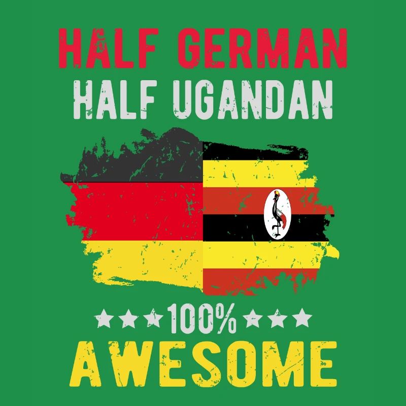 Half German half Ugandans
