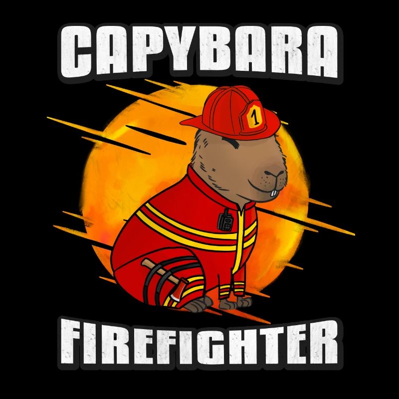 Feuerwehrmann Capybara