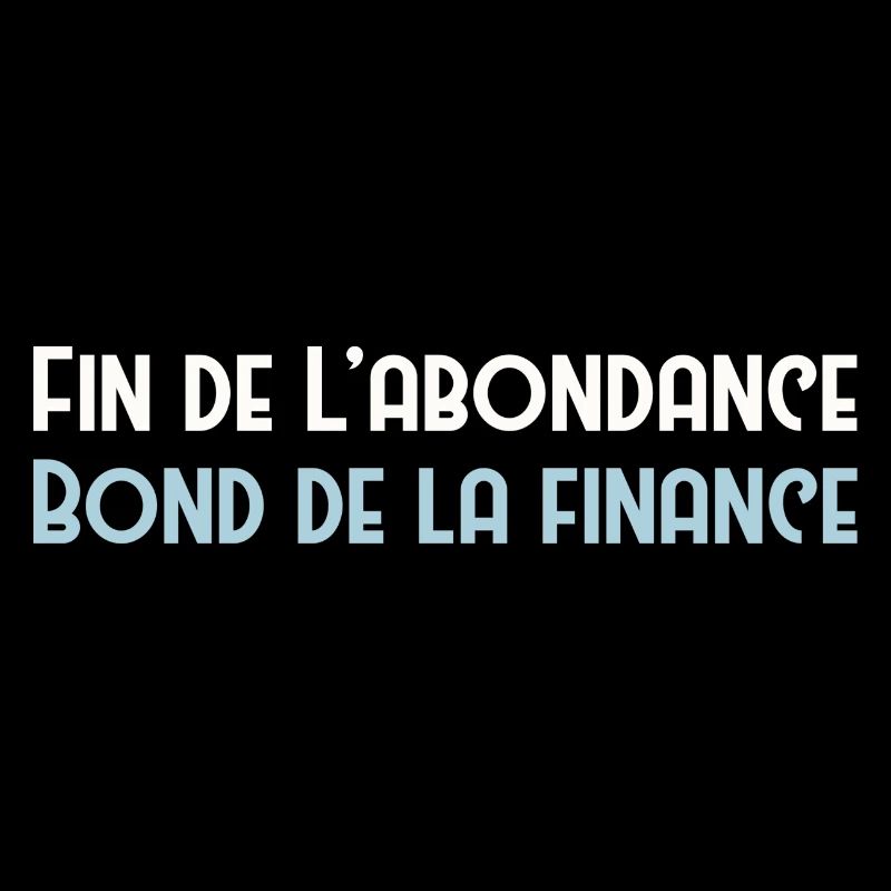 Fin de l’abondance, bond de la finance