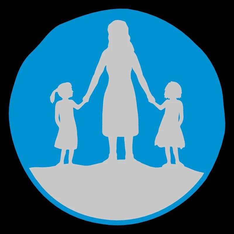 Kreis 2 Töchter Mutter