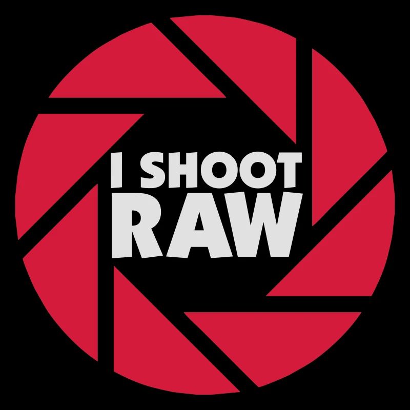 I shoot RAW - weiß