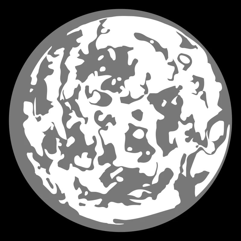 planet moon dwarf planet  night glow kra