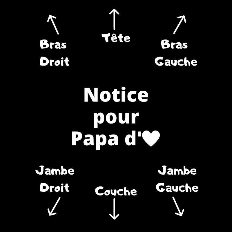 Notice pour Papa d'Amour (version blanche)