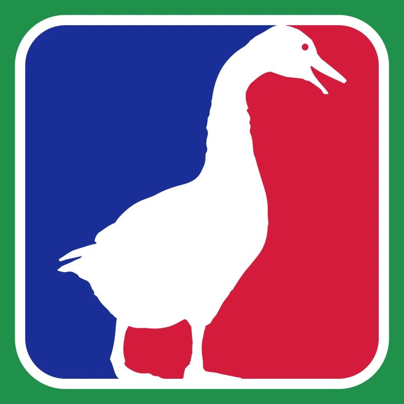 Goose red blue