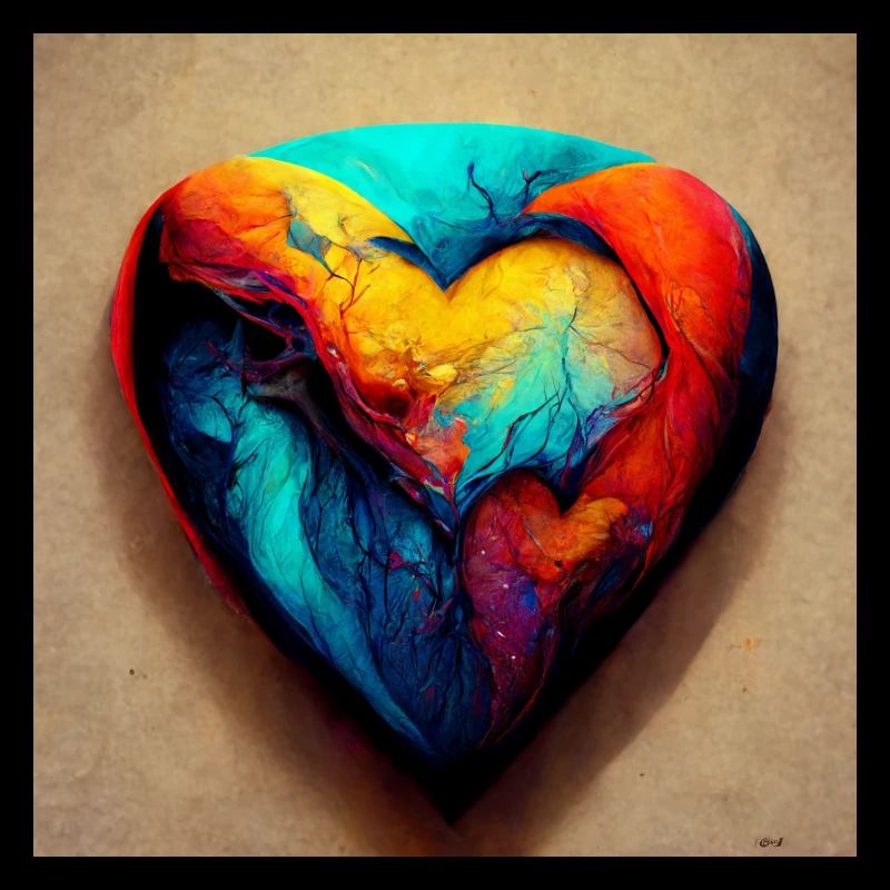 Herz Love Abstract Collection 8