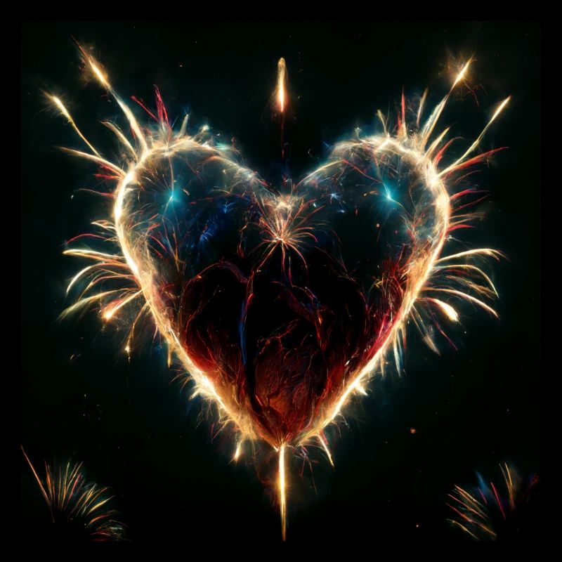 Herz Love Abstract Collection 22