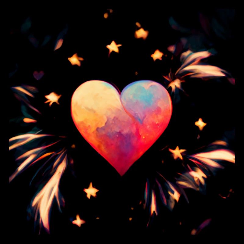 Herz Love Abstract Collection 27