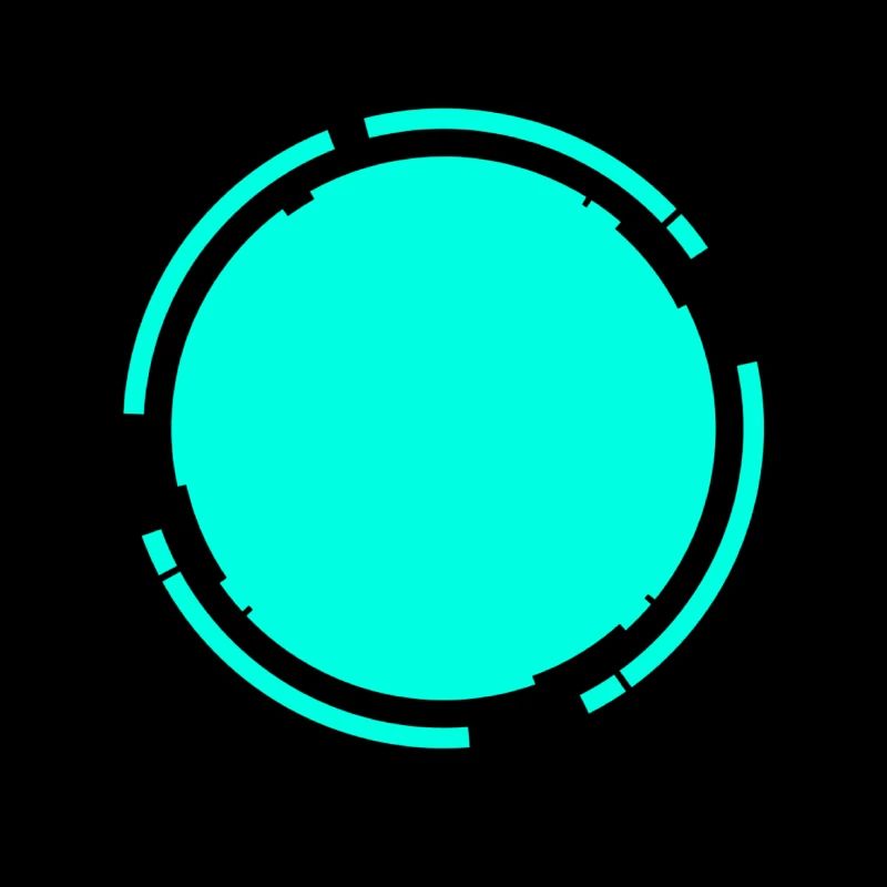 Round background Circular bar