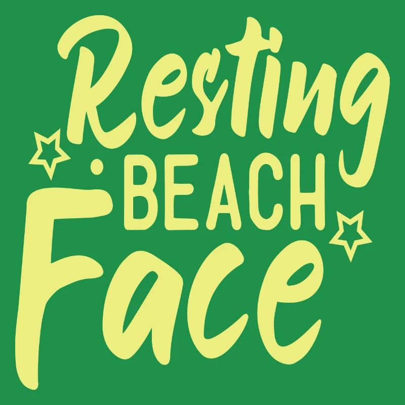 Resting Beach Face
