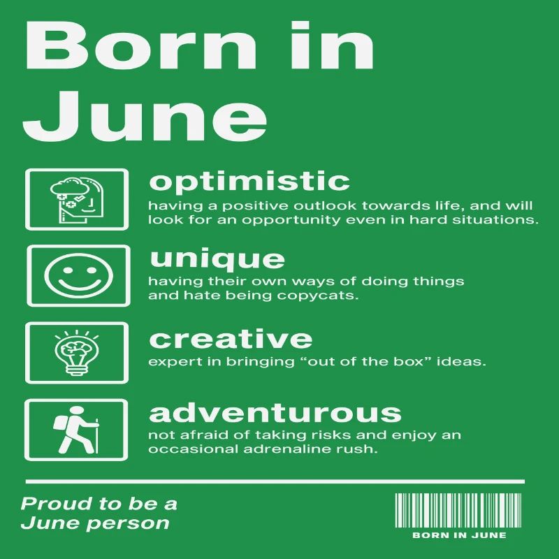 Born in June