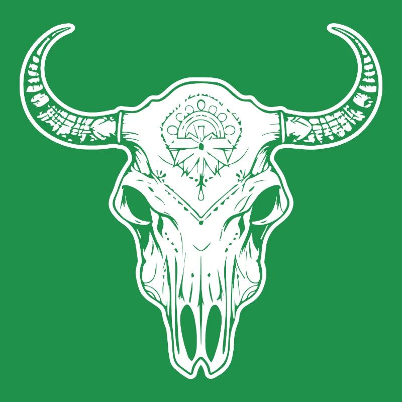Cow Skull Boho