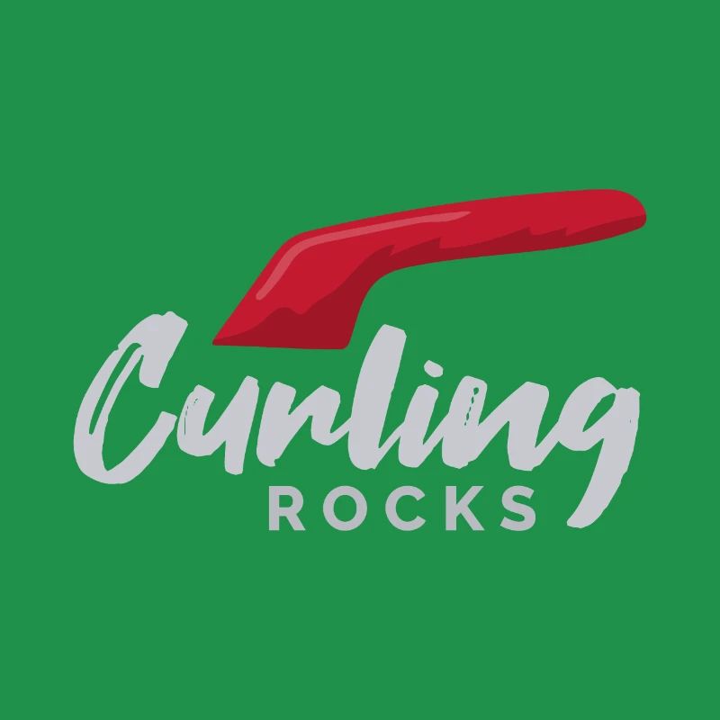 Curling Rocks Curling Stein Wintersport Geschenk