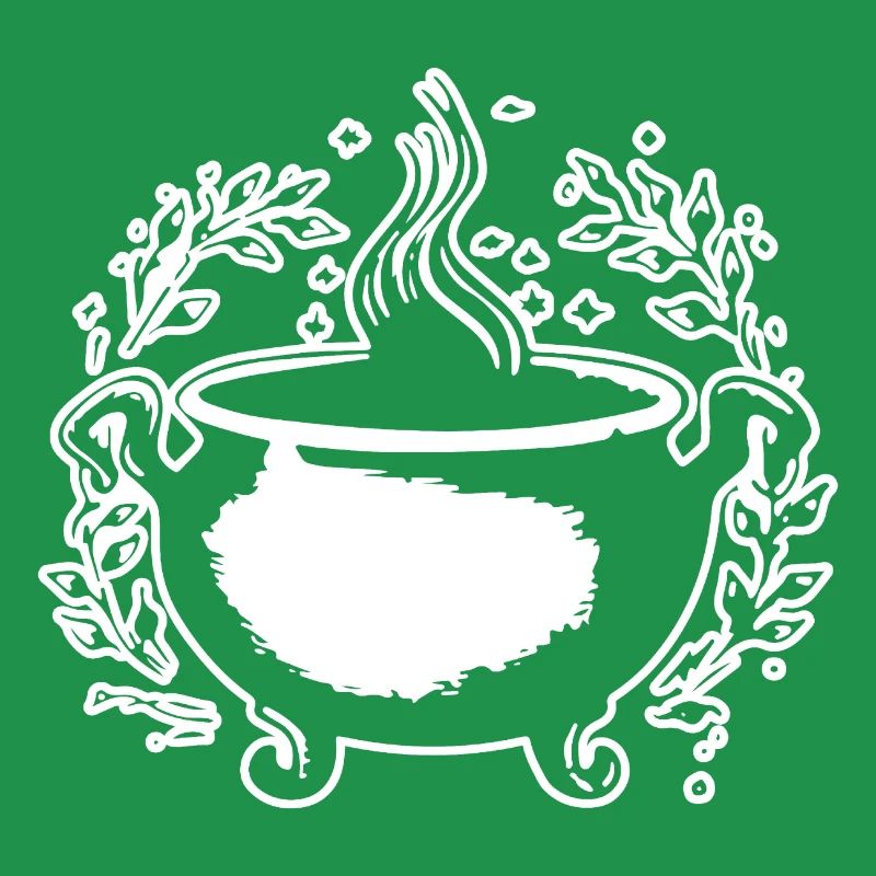 Cauldron Magical Witch Halloween
