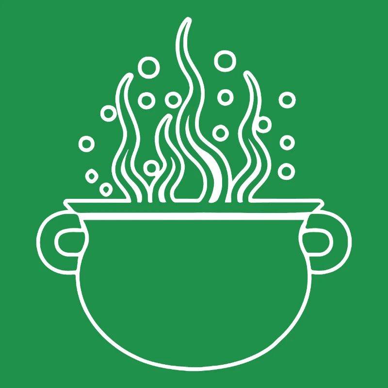 Cauldron Magical Witch Halloween