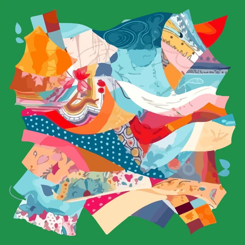 Fabric patchwork n°3