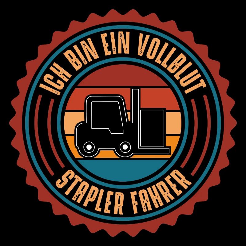 Stapler Fahrer