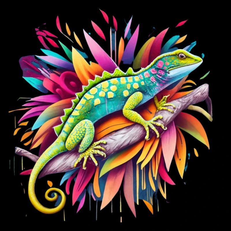 vibrant Lizard
