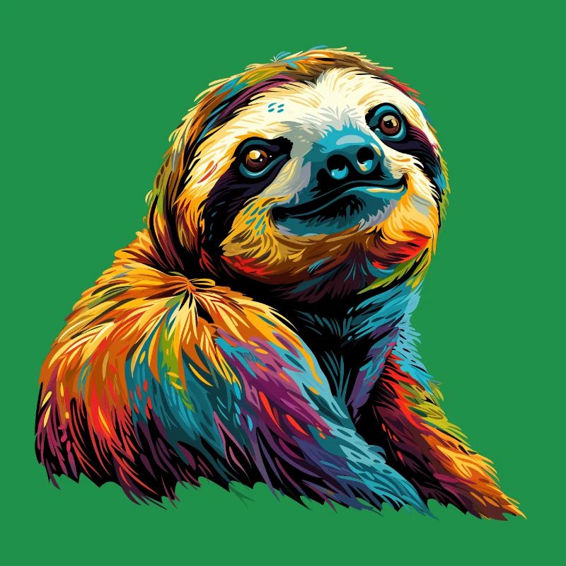 Rainbow sloth